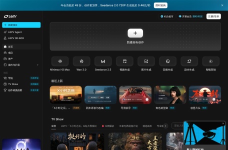 LibTV – 专业视频创作工具